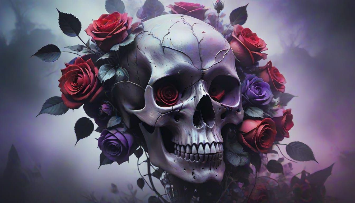 Beauty and death.  by @KiwiJellyBean