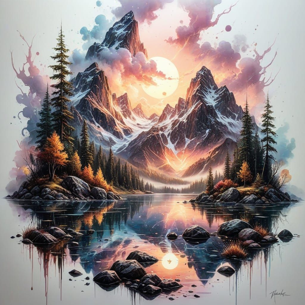 Dawn's Mirror: A Fresh Start 🏞️🌅