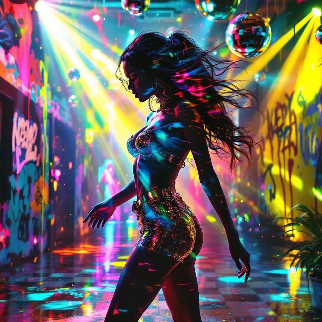 Disco Babe  by @Pennysan