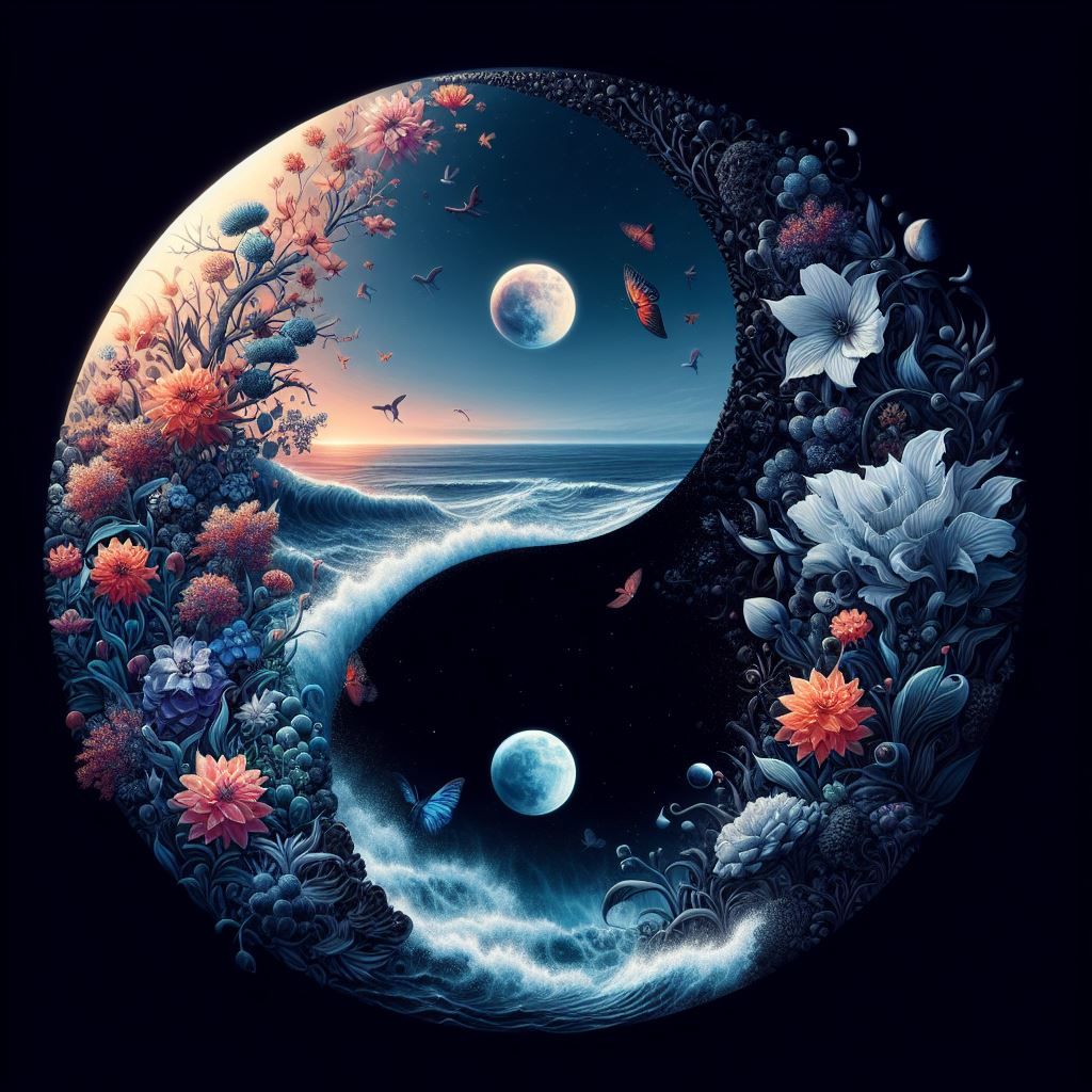 Yin-Yang sea