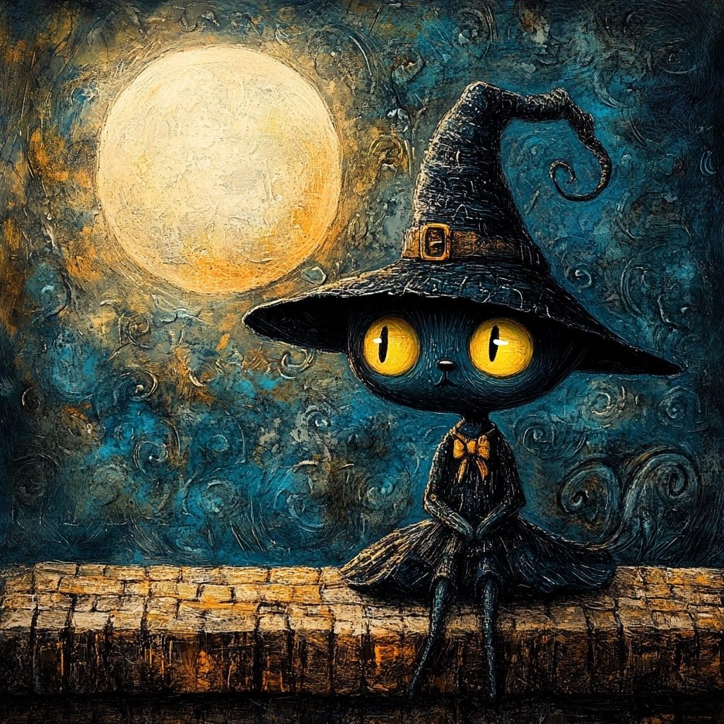 Cutie Patootie Black Cat