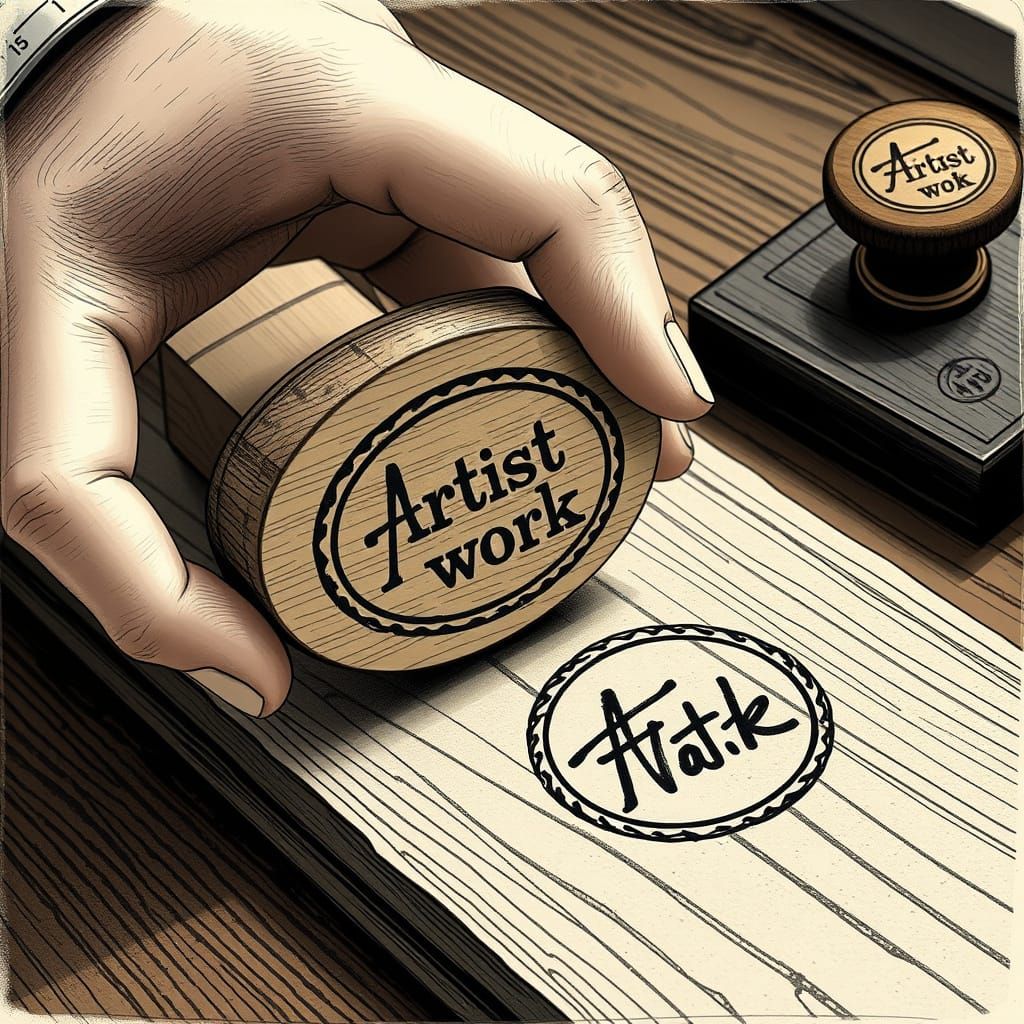 חותמת: עבודה אמנותית