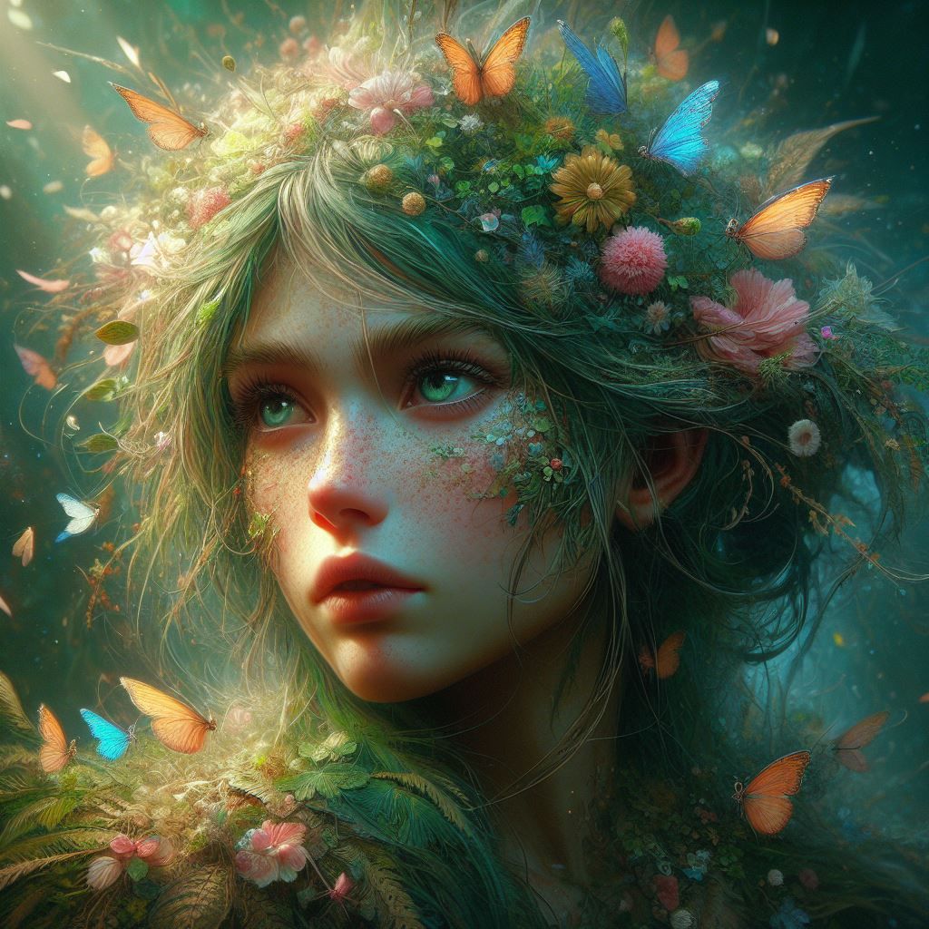 A forest fairy