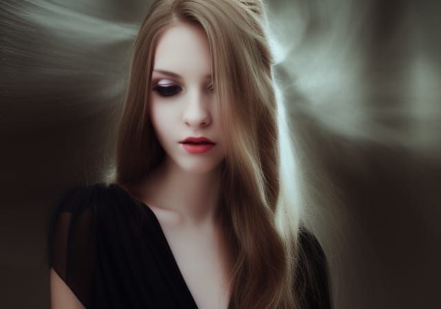 Eyes Closed Portrait