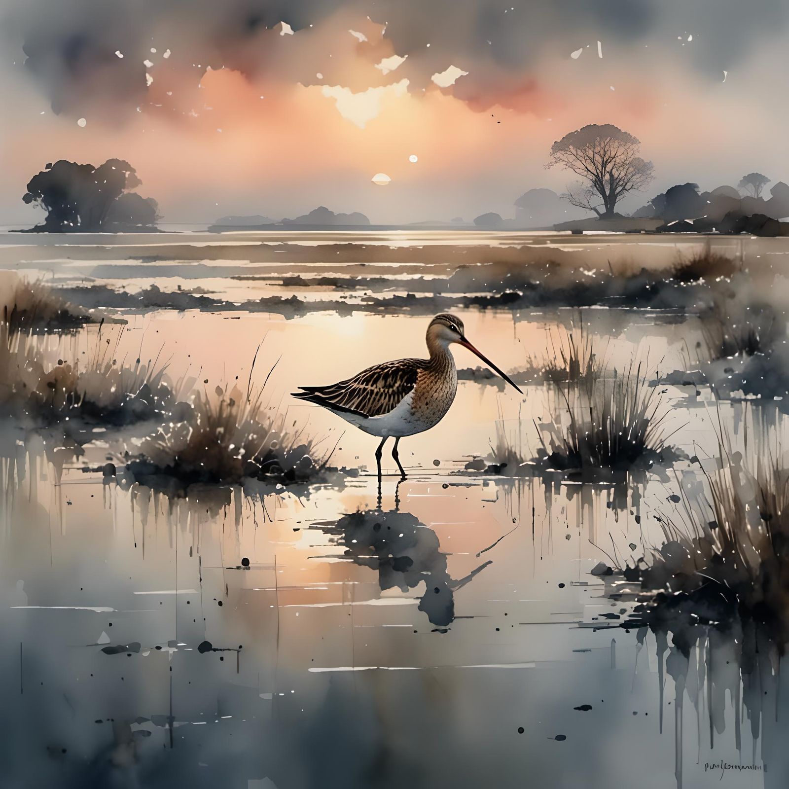 Morning in the estuary  by @Kfrdx