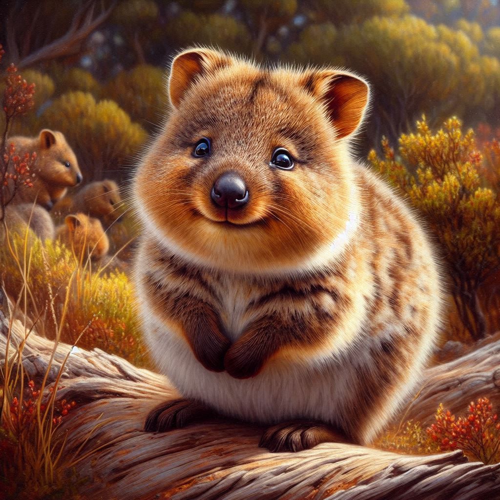 Happy baby quokka ❤