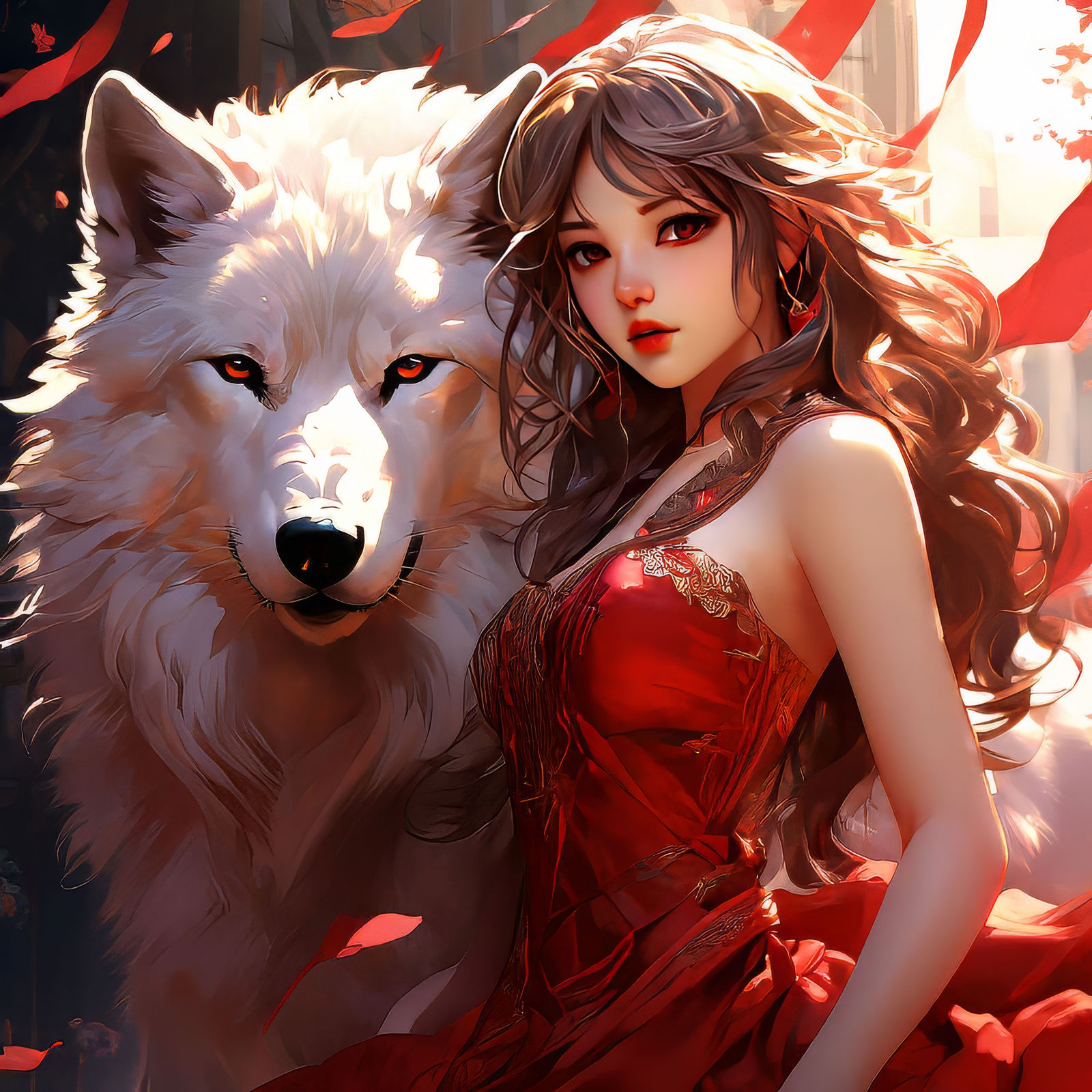 Louve en Rouge