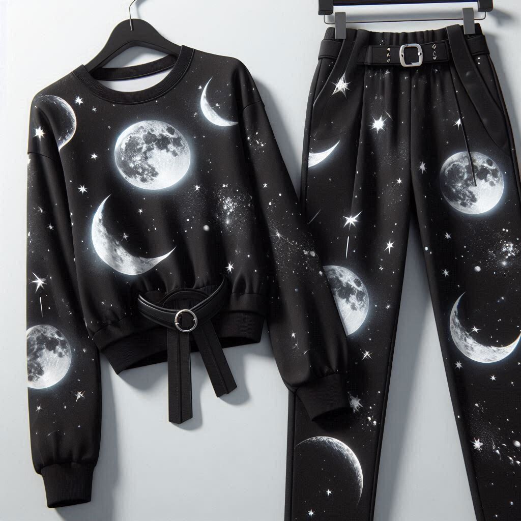 Moon and stars outfit