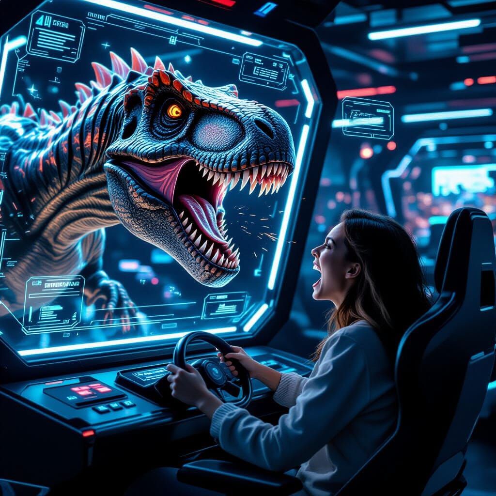 She Paid for the Upgrade  by @SharpStudio