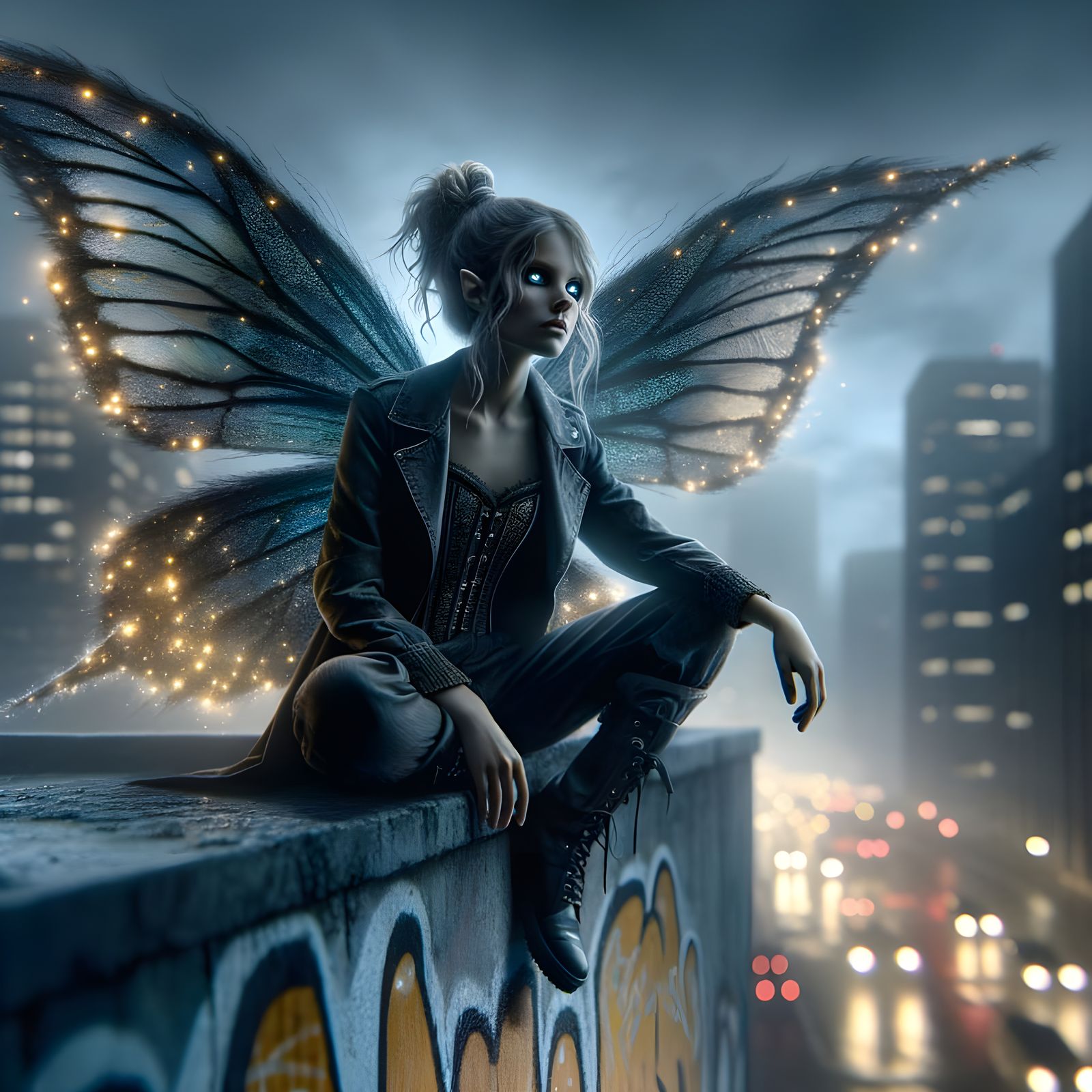 A fairly unconventional Fairy   by @Fredericco