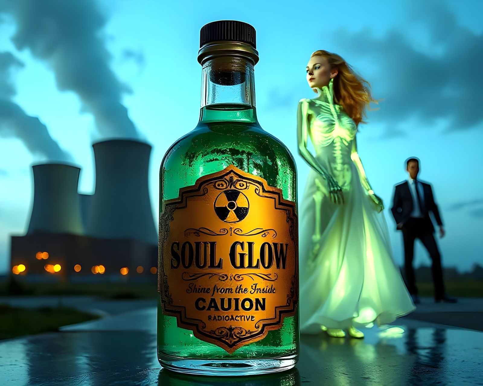 SOUL GLOW Shine from the Inside RADIOACTIVE  by @Gary Murakami