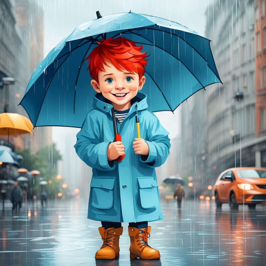 its raining!!