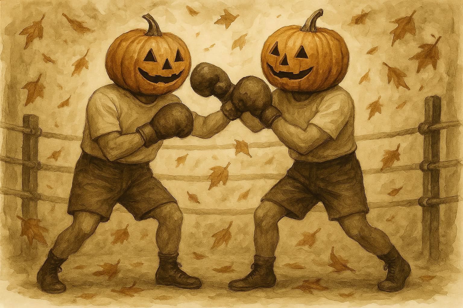 Halloween boxing