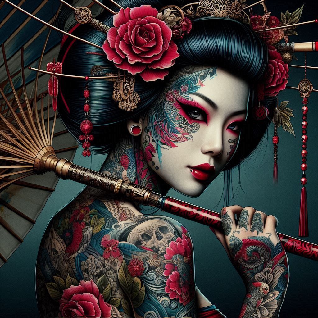Tattooed Geisha