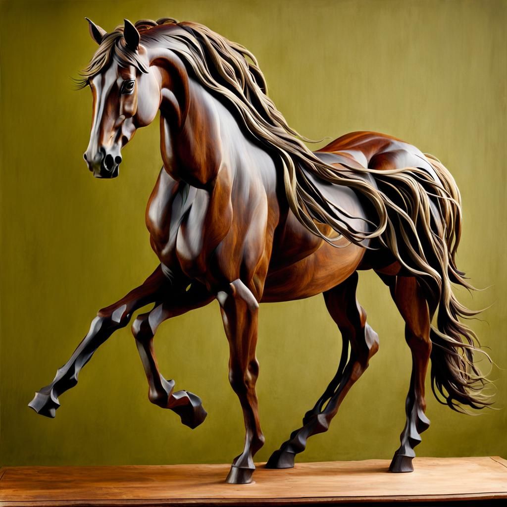 Masterpiece wood art by Heather Jansch Specializes in creating life