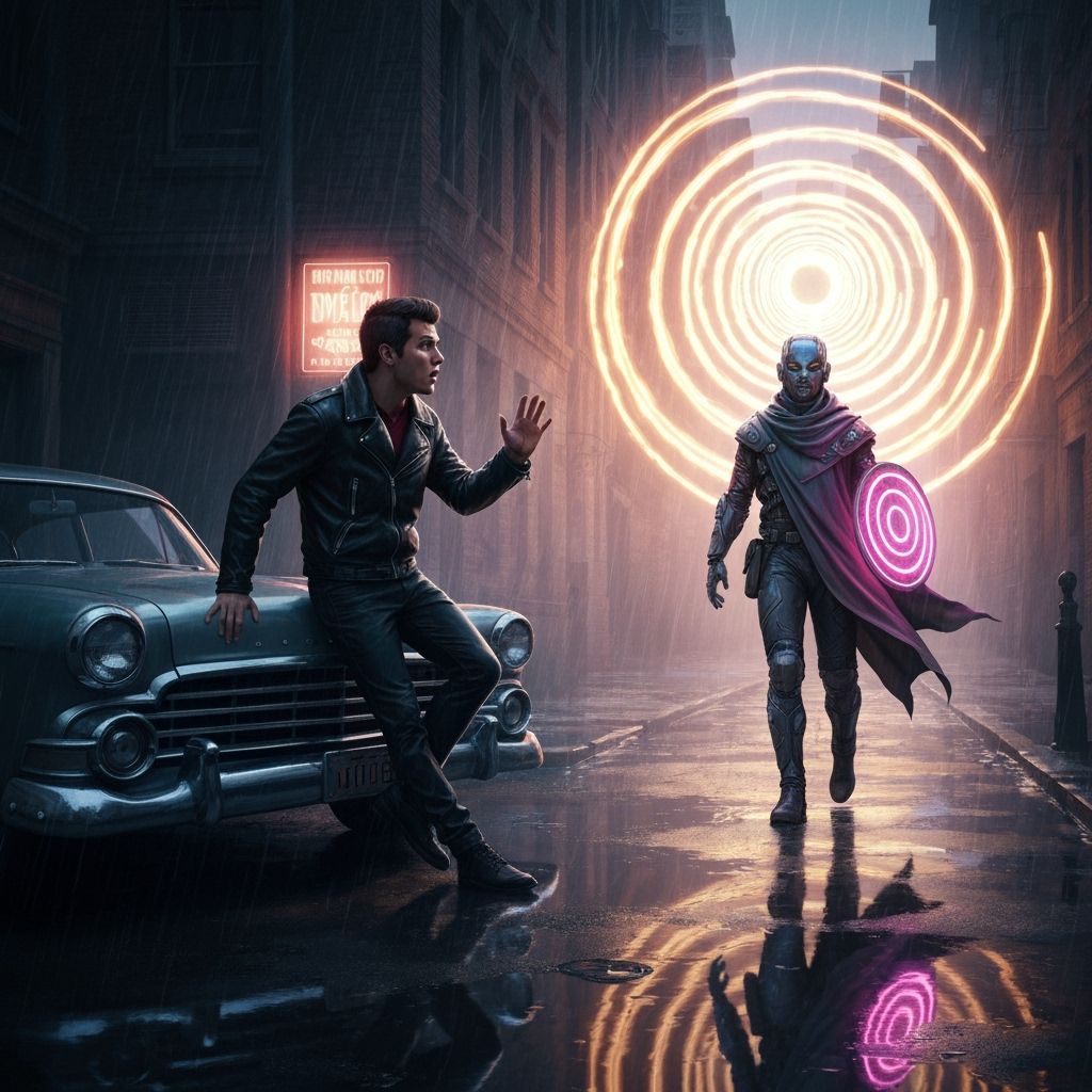 A visitor from the future 