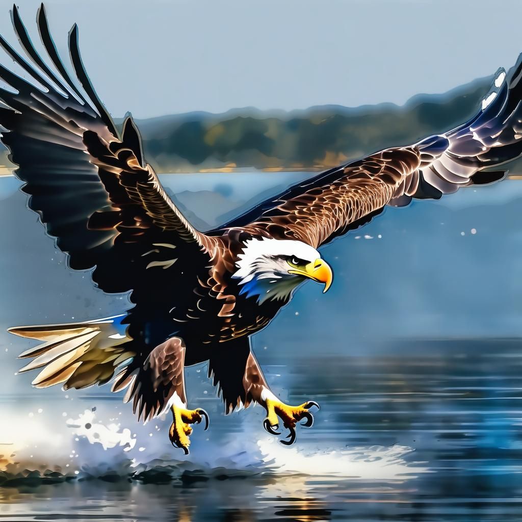 The Eagle is Taking Off
