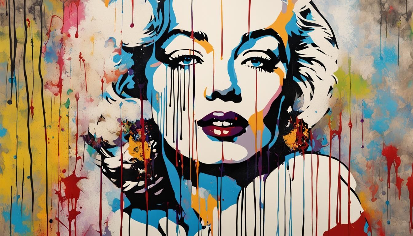 Portrait of Marilyn Monroe - AI Generated Artwork - NightCafe Creator