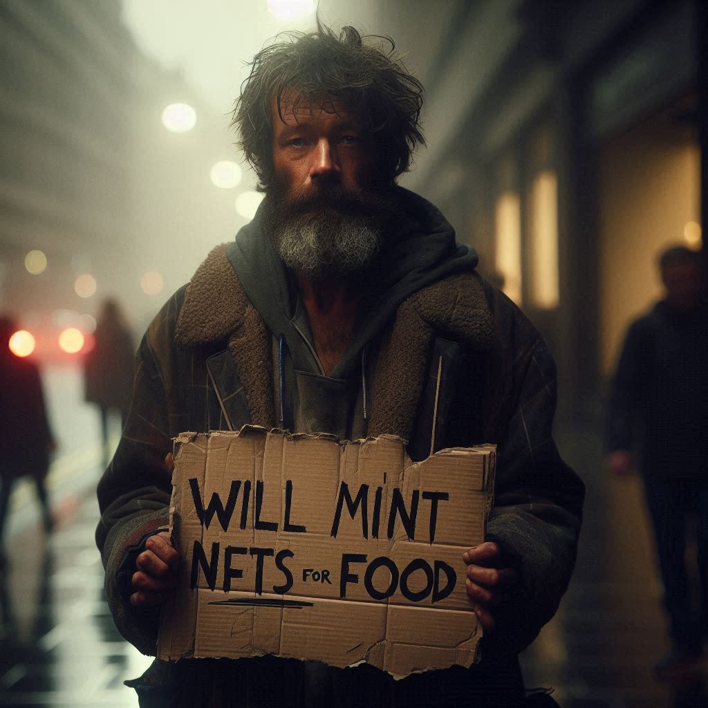 Will Mint NFTs for Food