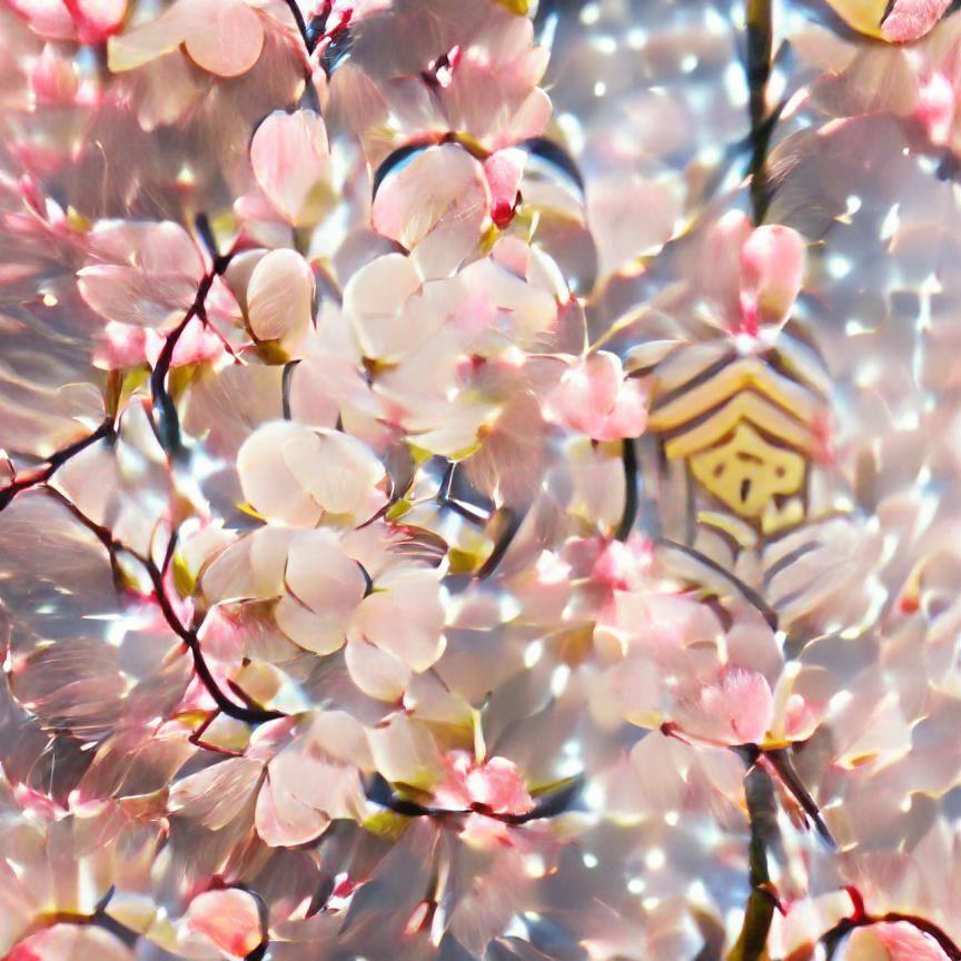 Sakura blooming bokeh