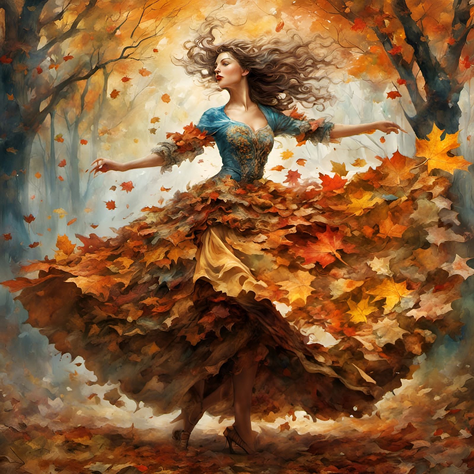 a dance of autumn 