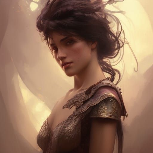 Pretty Circassian Female Royo Ai Generated Artwork Nightcafe Creator