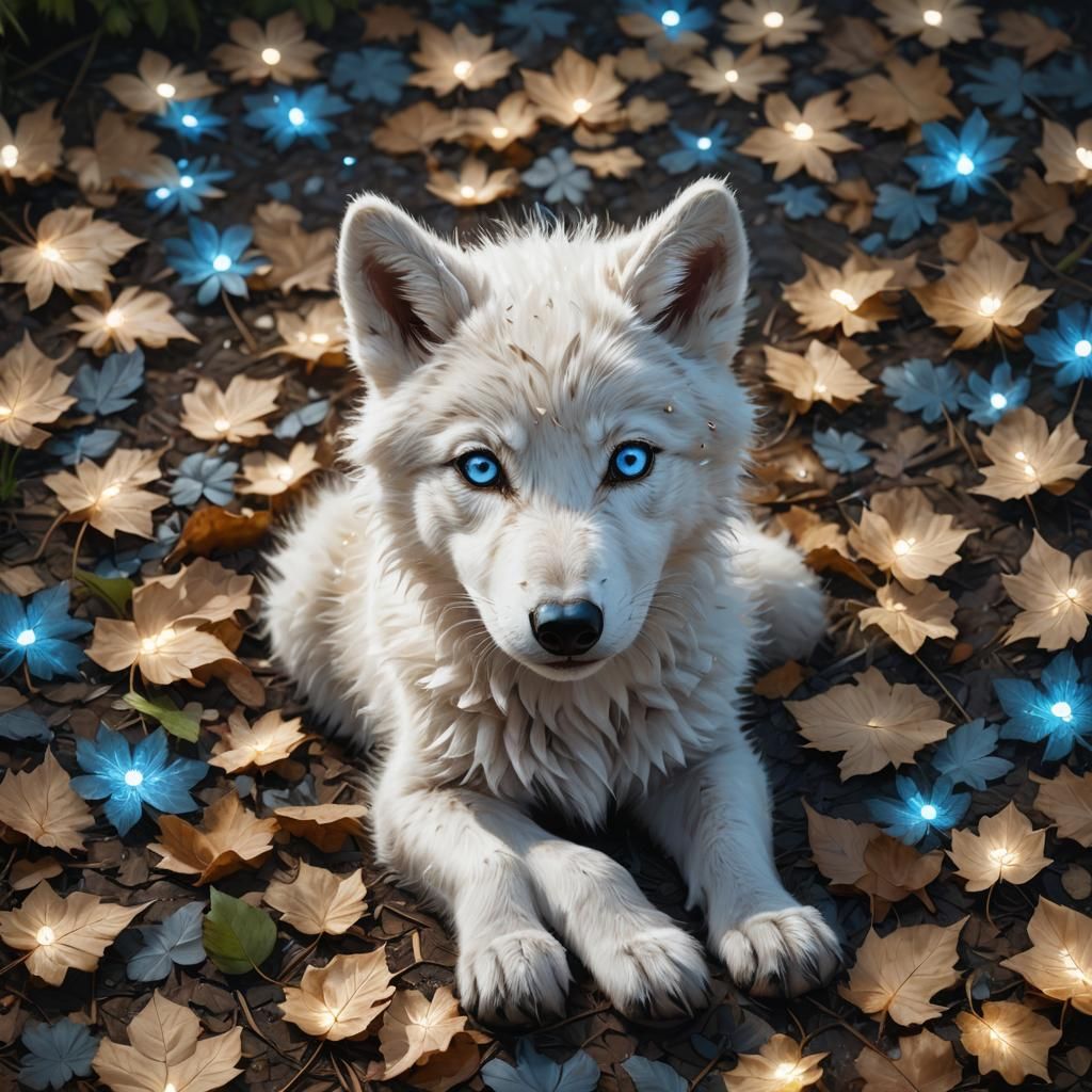 Wolf cub