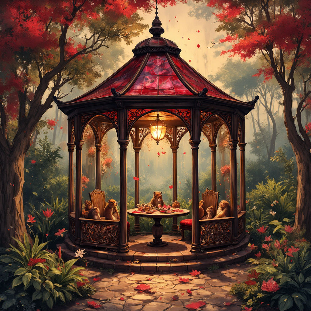 Squirrels having Lunch #2