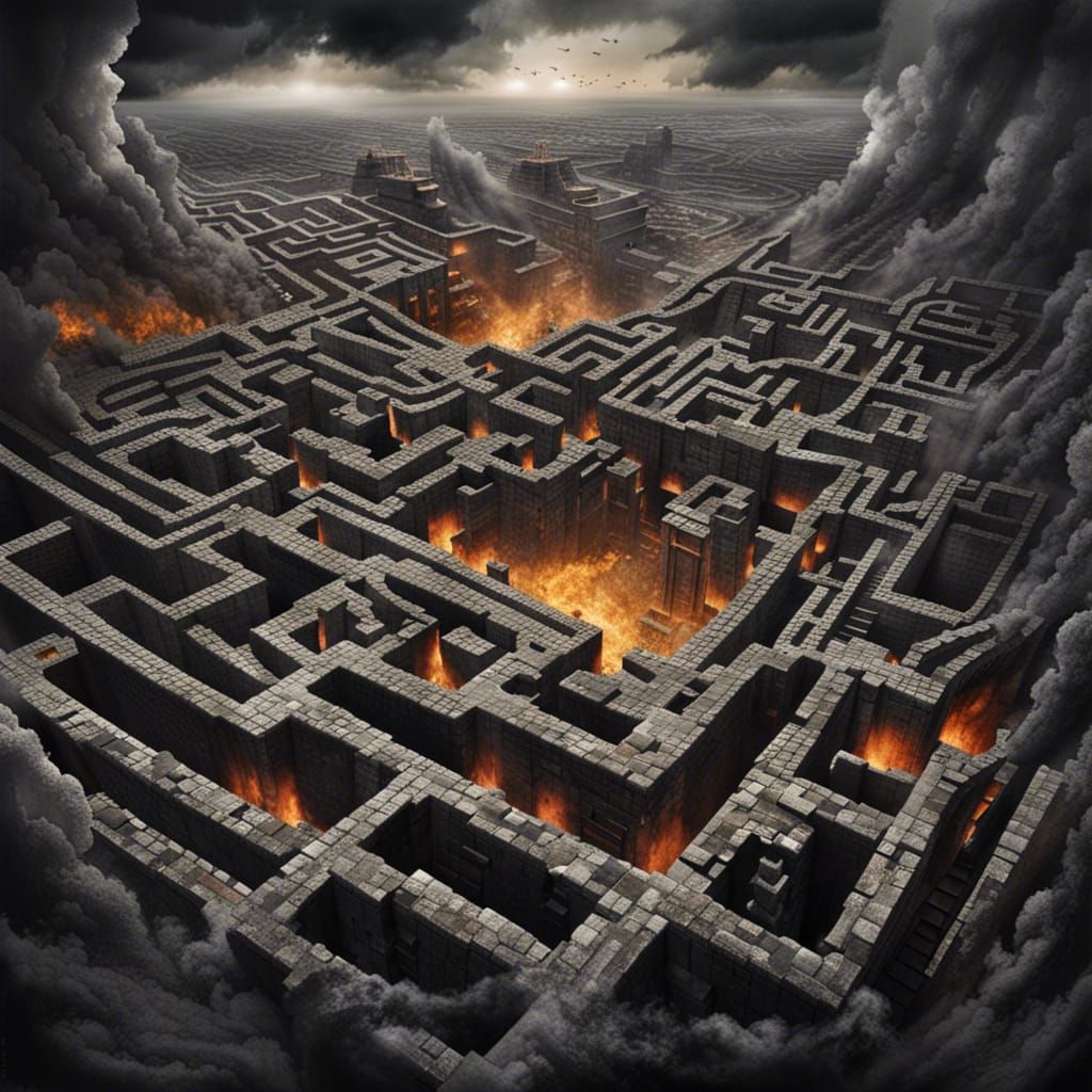 The Trial Of Theseus  by @Kitty Blacksmith