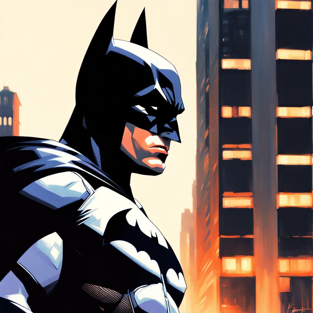 Batman The Dark Knight:: by Ilya Kuvshinov