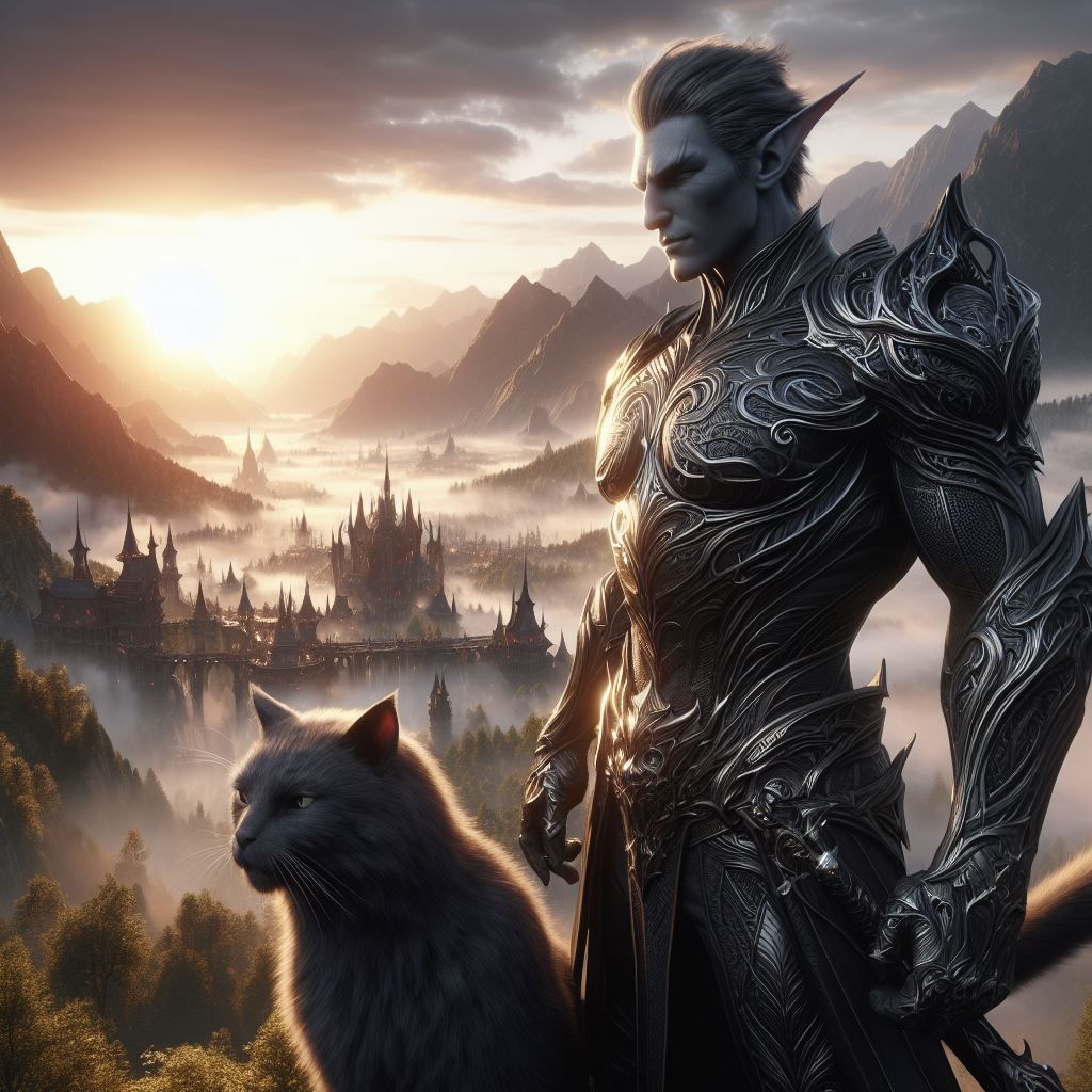 The Drow warrior (2)