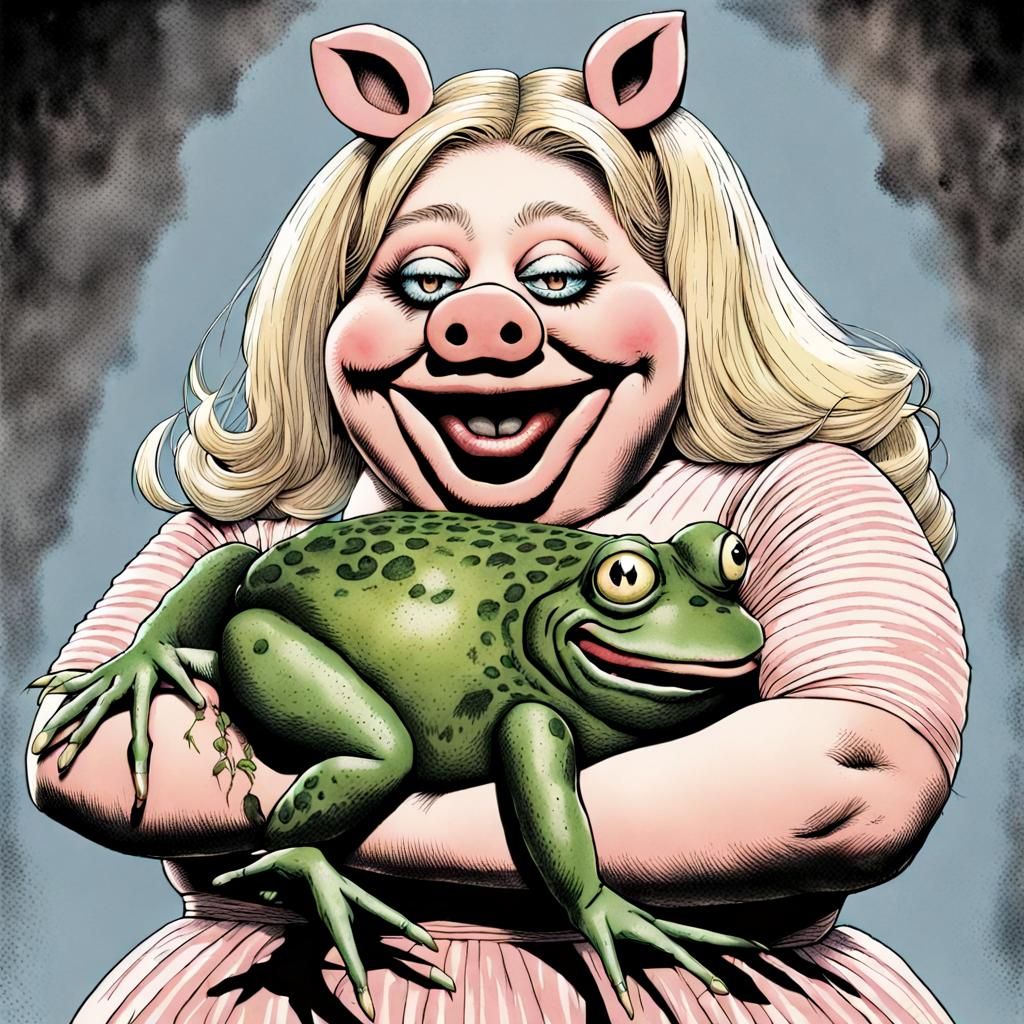 Miss piggy Irl  by @Mae