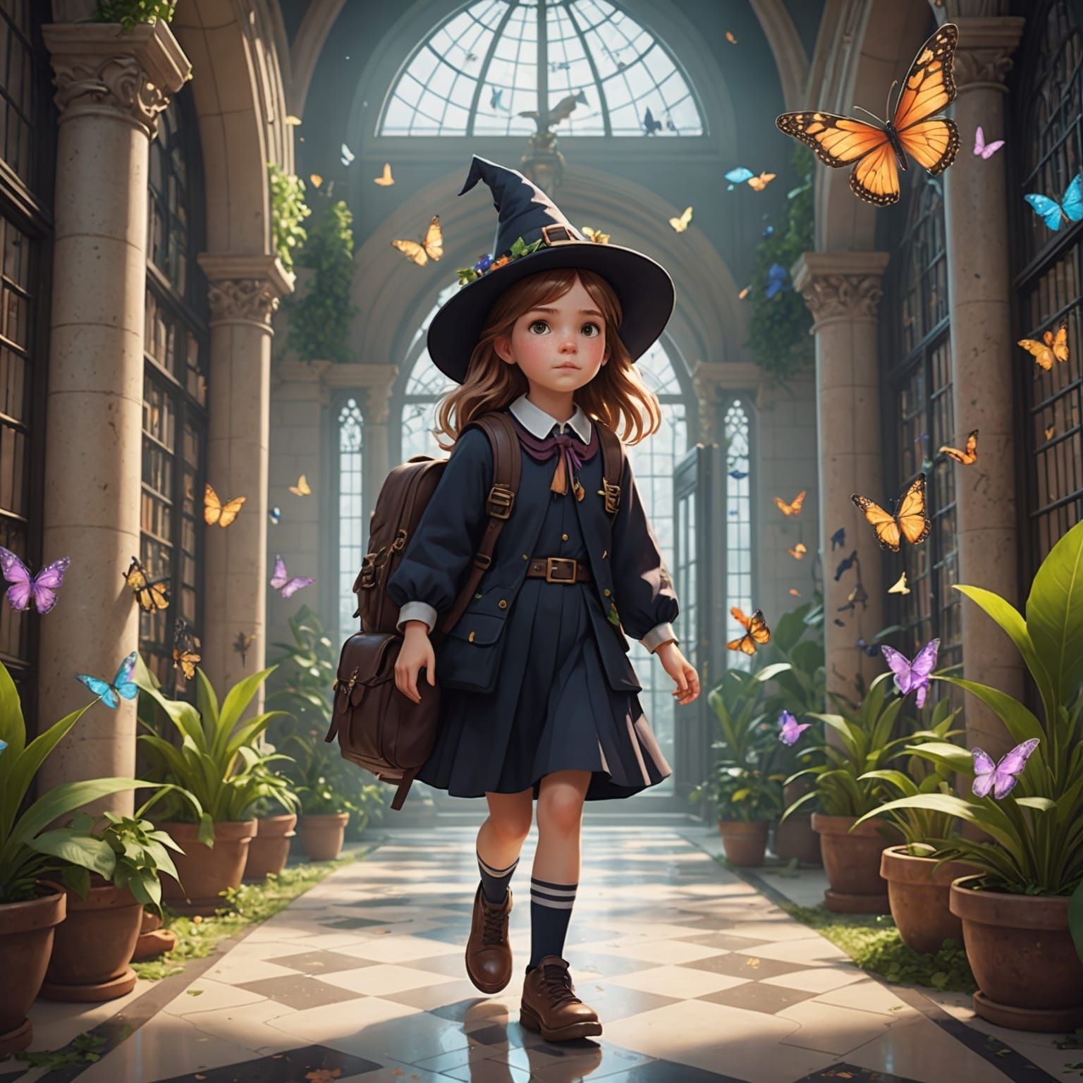 Going to butterfly accedemy 