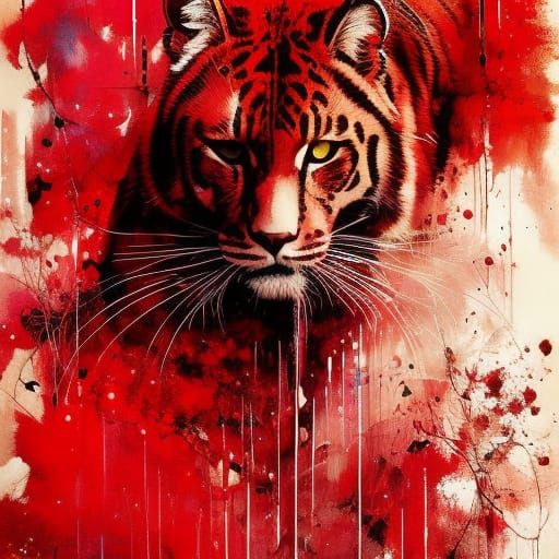 The elusive Red Panther…