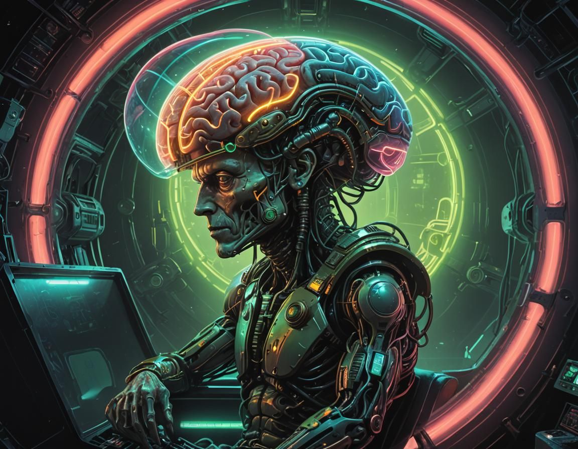 Alien Cyborg Pilot