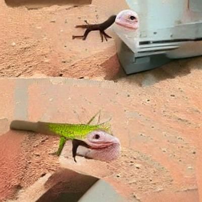 A racist lizard