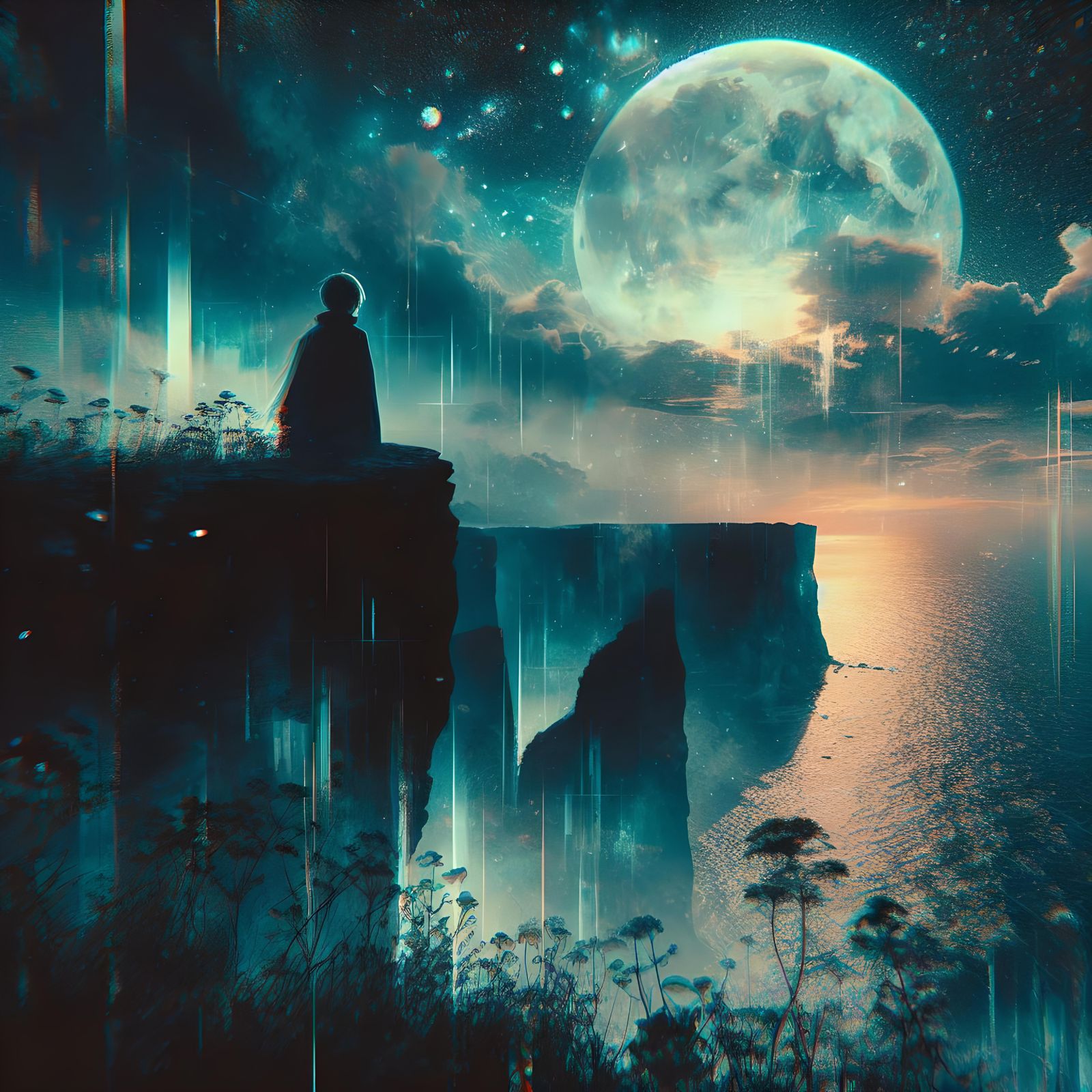 Just Me And The Moon