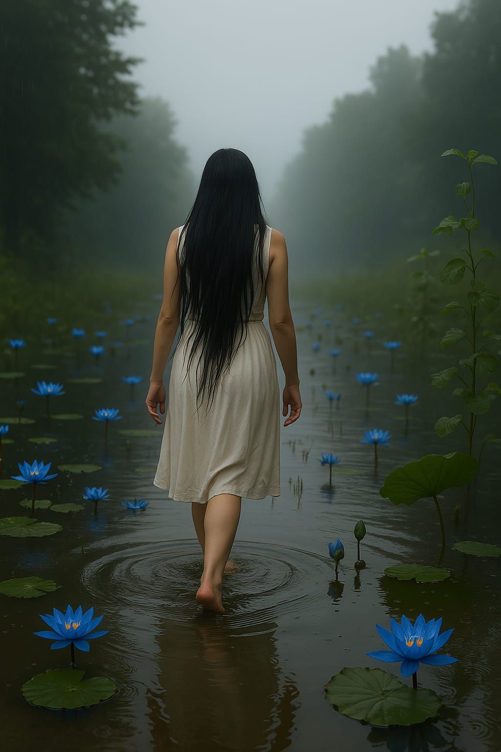 I saw my life passing away.