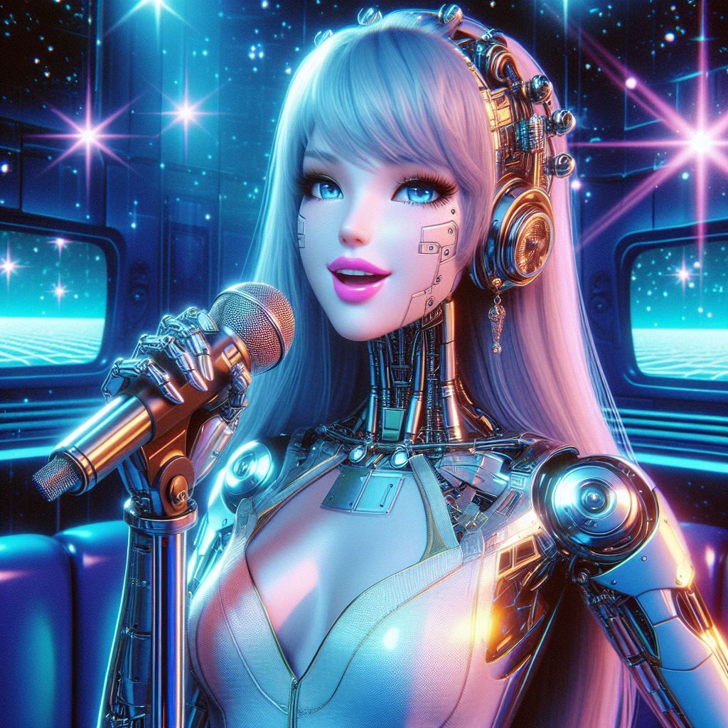 hajime sorayama retro 80s sci-fi futurism cyberpunk space be...