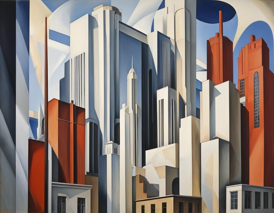 Urban landscape (Precisionism)