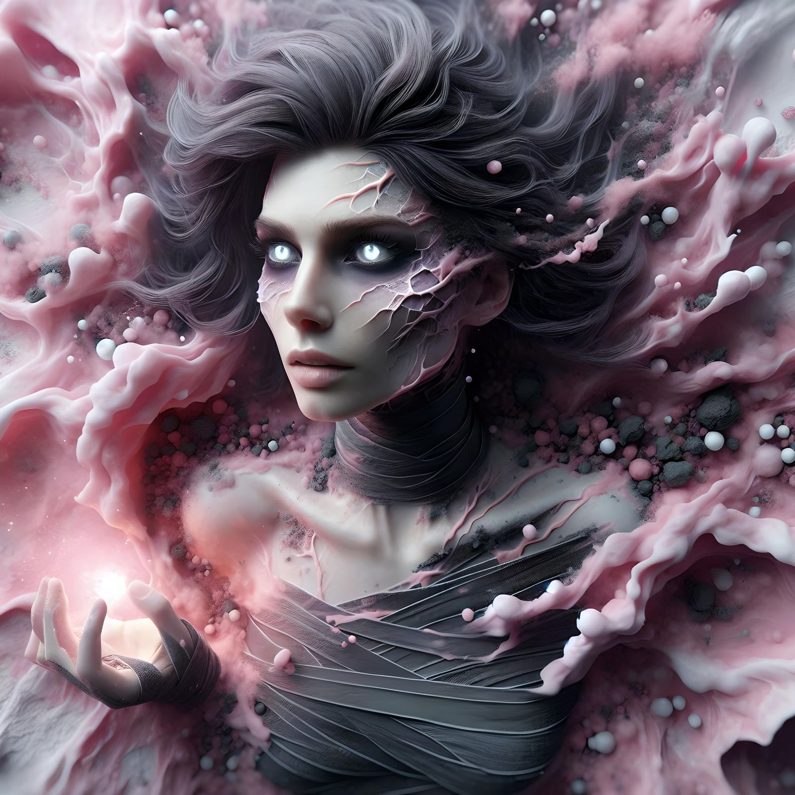 A Phenol (C₆H₅OH) -Ferric chloride (FeCl₃) fantasia