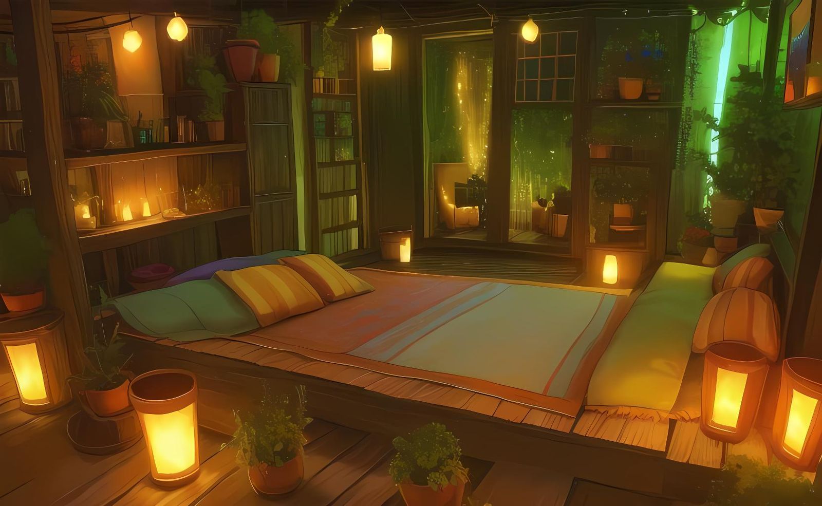 Japano Bohemia Apartment - Livingroom