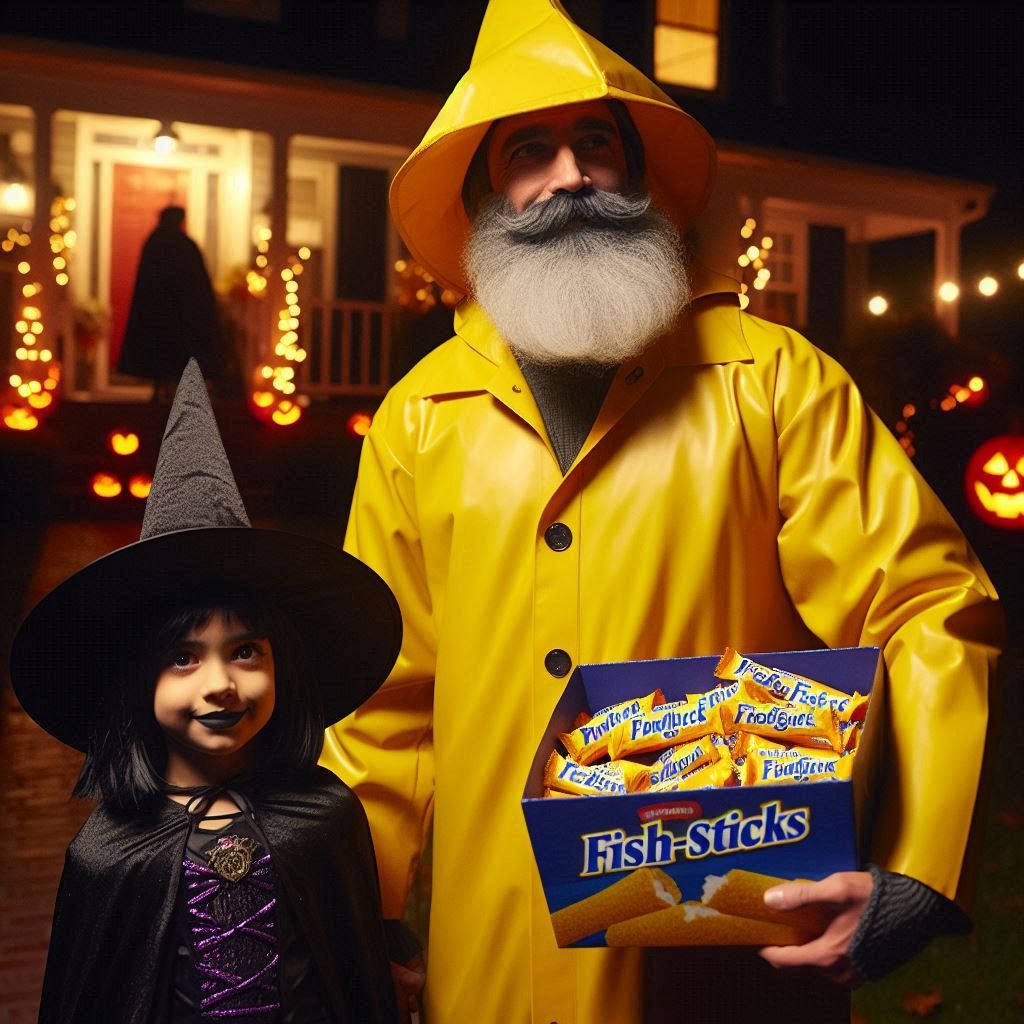 me and my daughter lulu, halloween, 2010