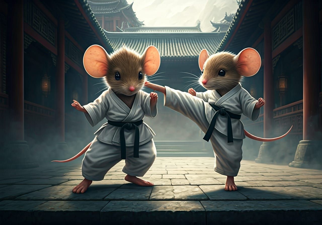 Karate masters