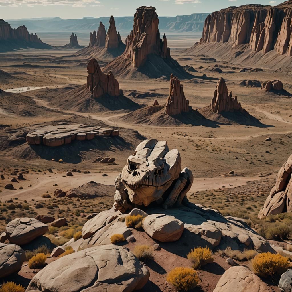 the most awe-inspiring, spectacular and beautiful Record Album Cover with rocks on