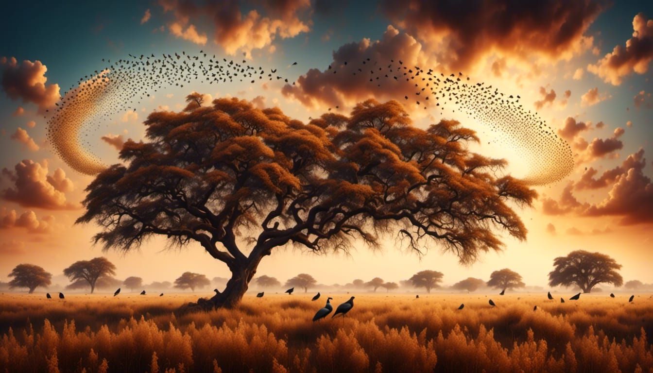 Murmuration  by @DDegas