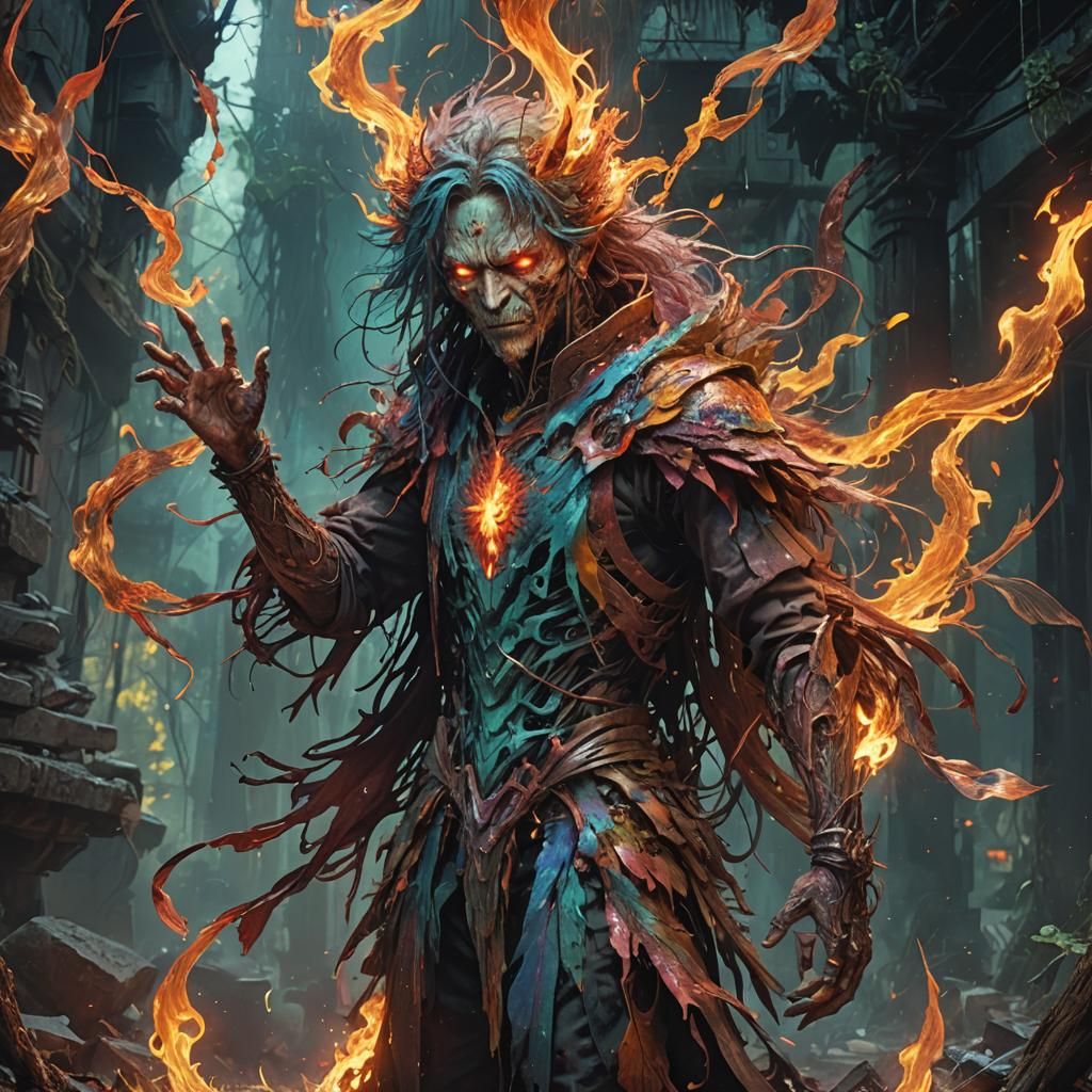 Dark Fire Mage