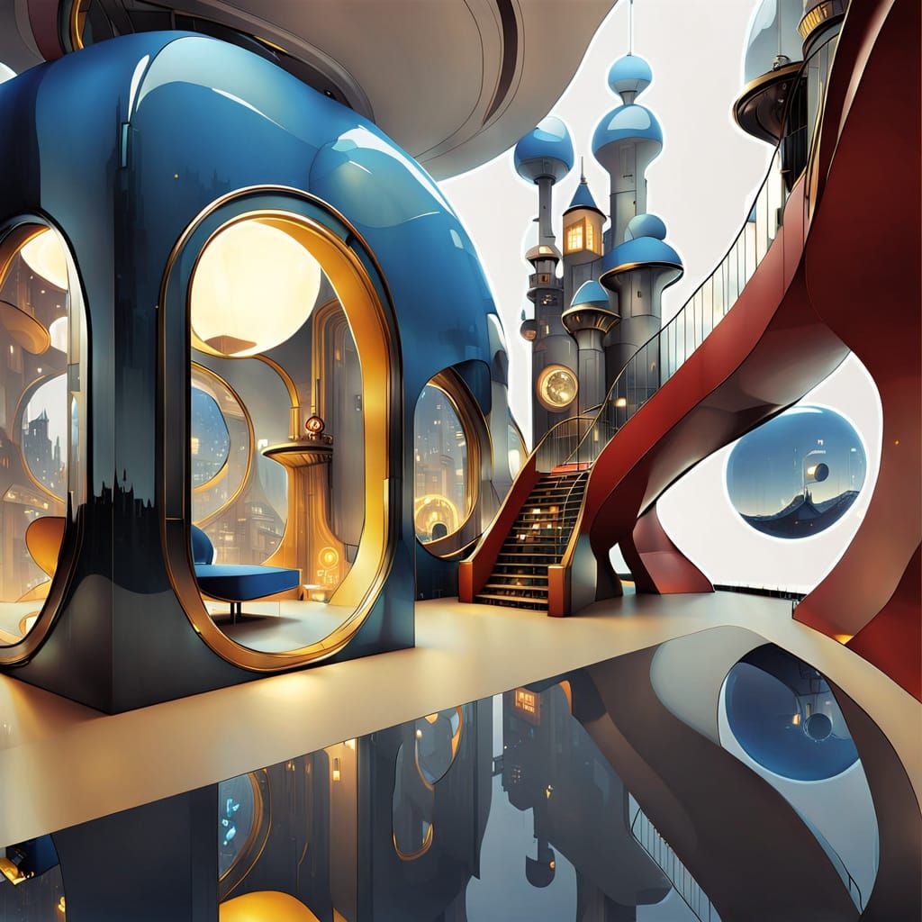 Futuristic architecture