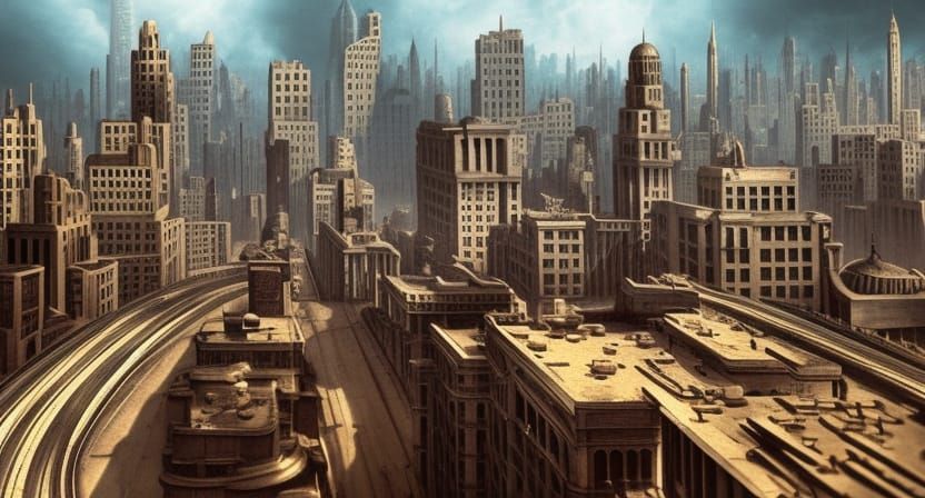 1940's downtown