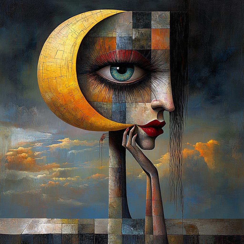 Surreal Picasso  by @Ekim